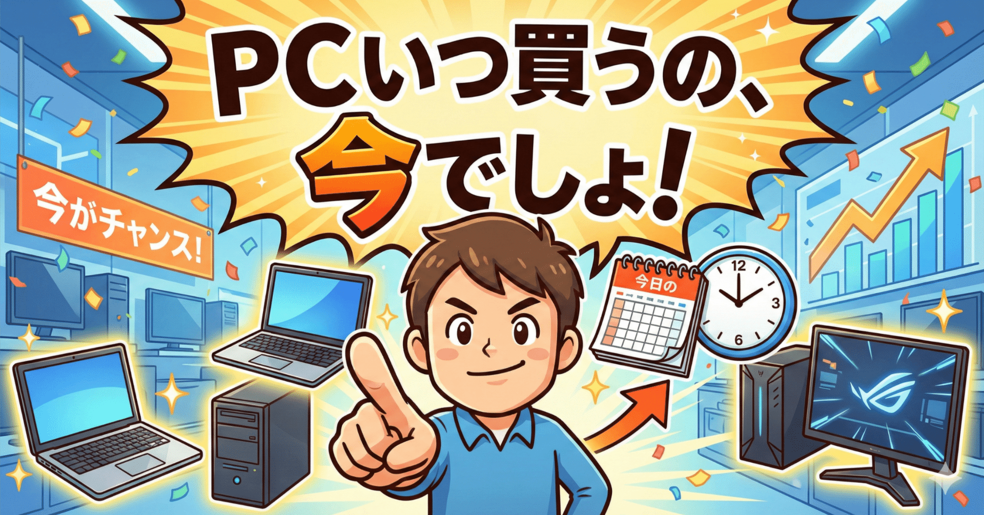 【PC考察】PCいつ買うの、今でしょ!