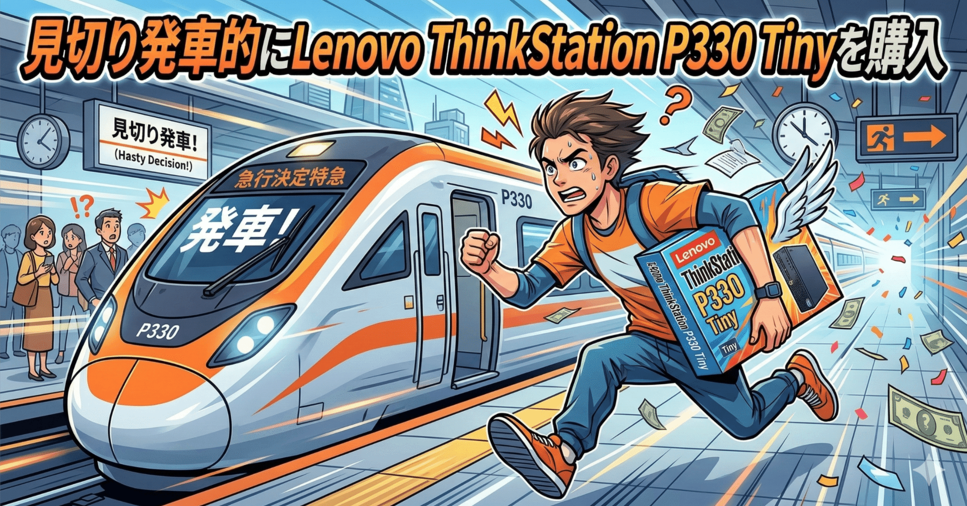 見切り発車的にLenovo ThinkStation P330 Tinyを購入