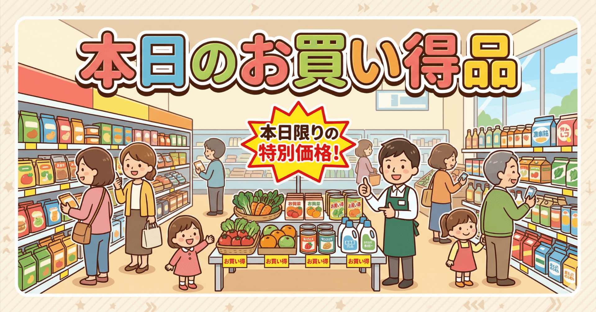 本日のお買い得品